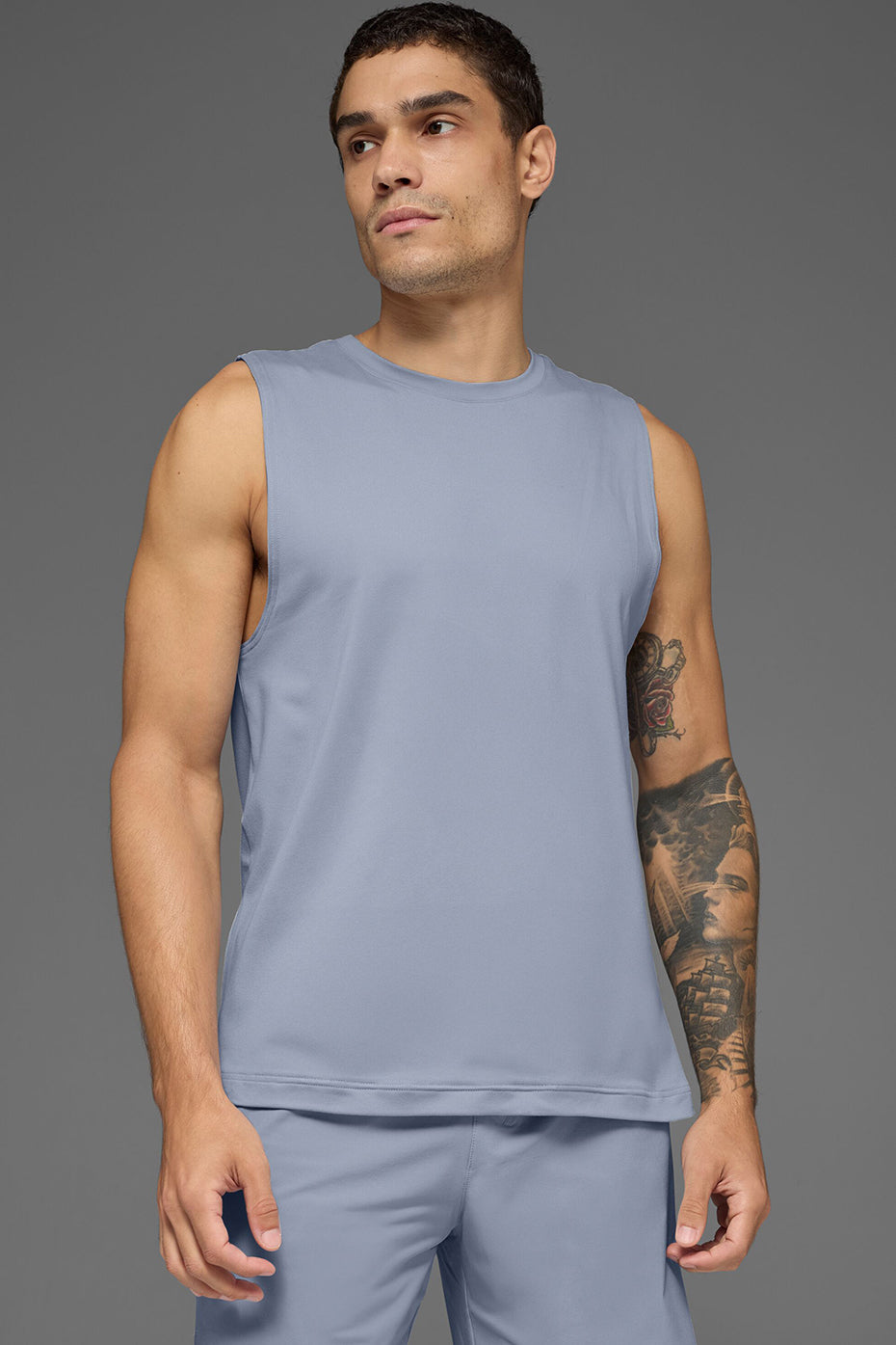Conquer Muscle Tank - Winter Frost