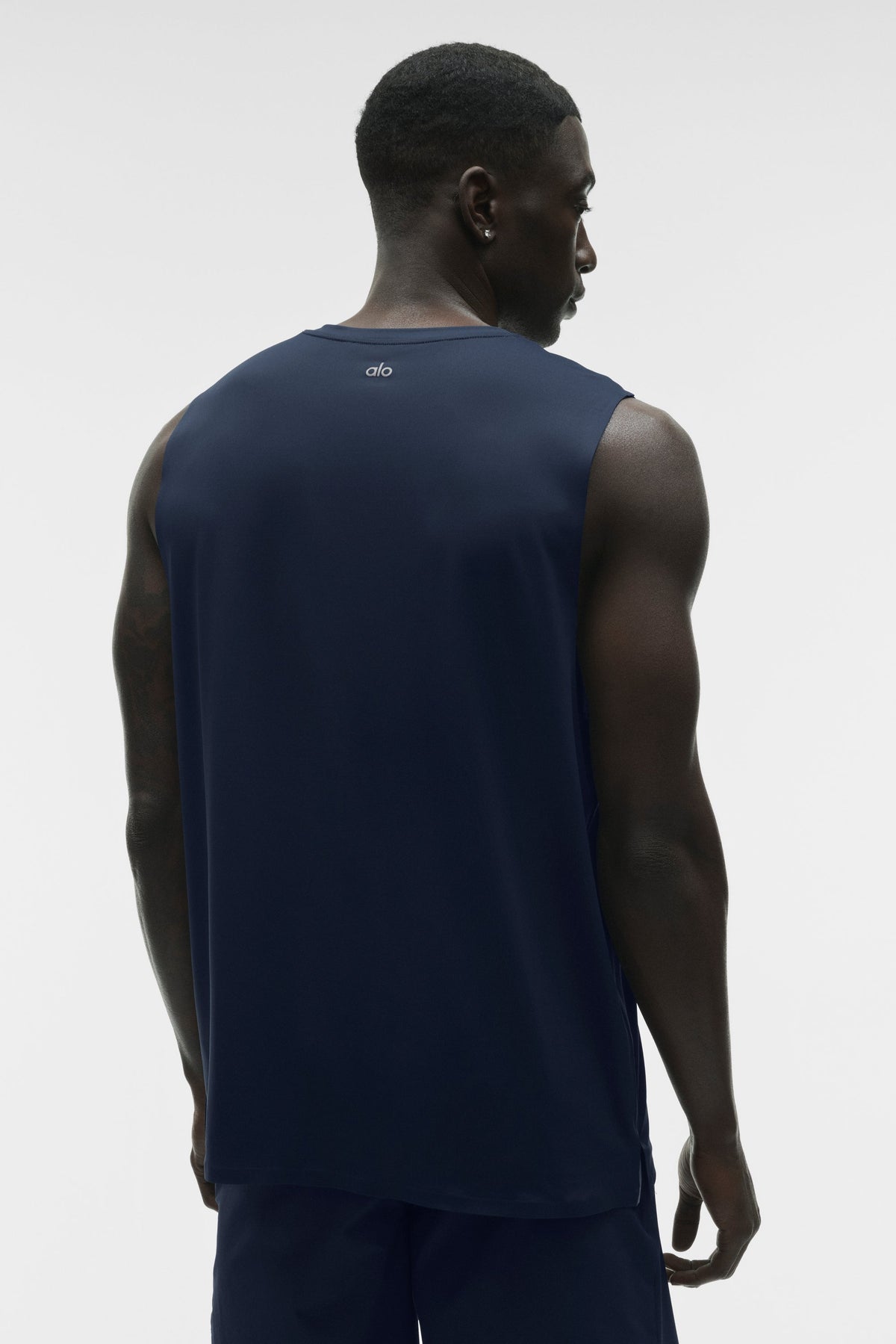Idol Muscle Tank - Navy