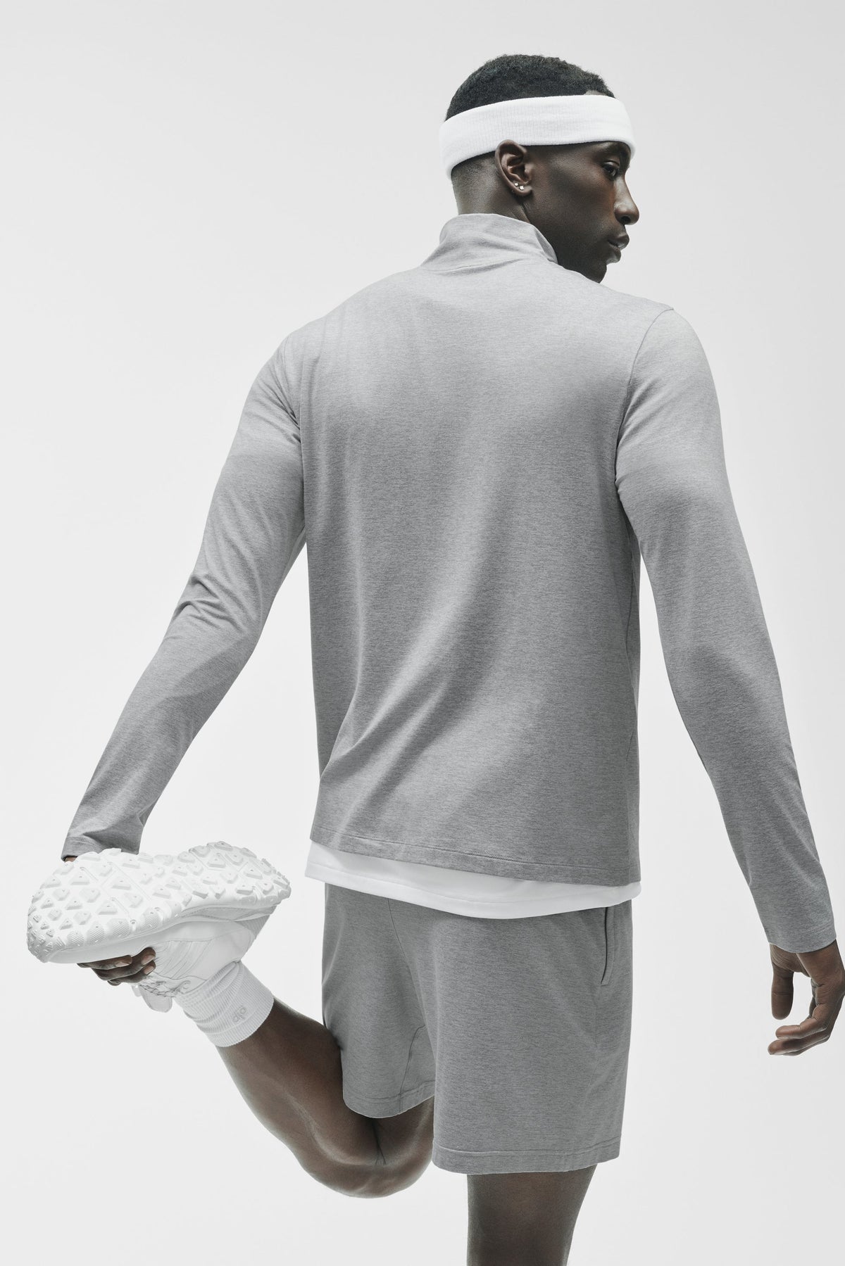 Conquer 1/4 Zip Reform Long Sleeve - Vintage Athletic Heather