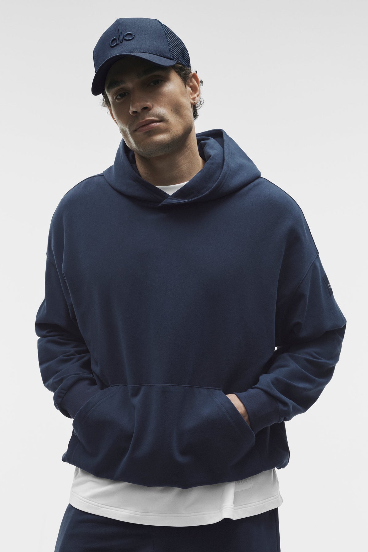 Double Take Hoodie - Navy