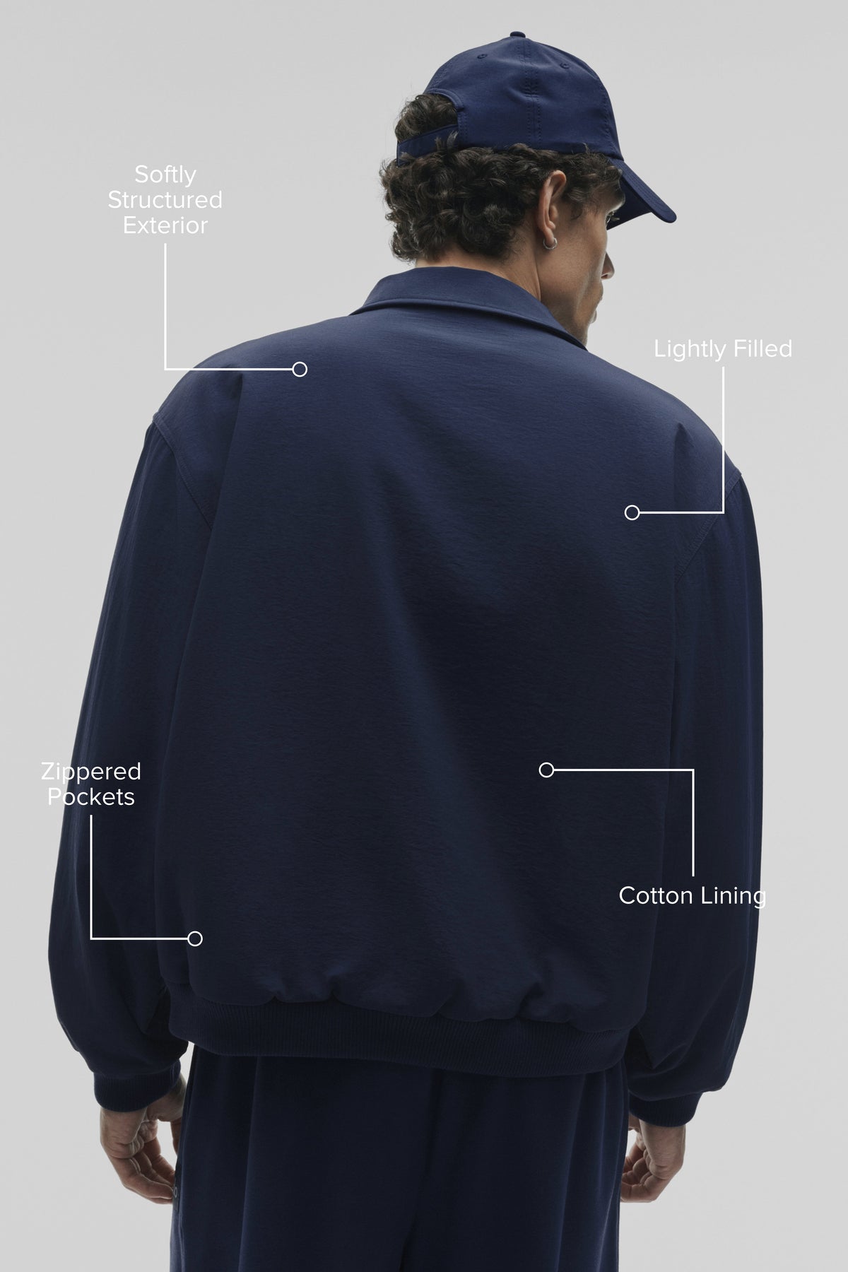 Duality Bomber Jacket - Navy